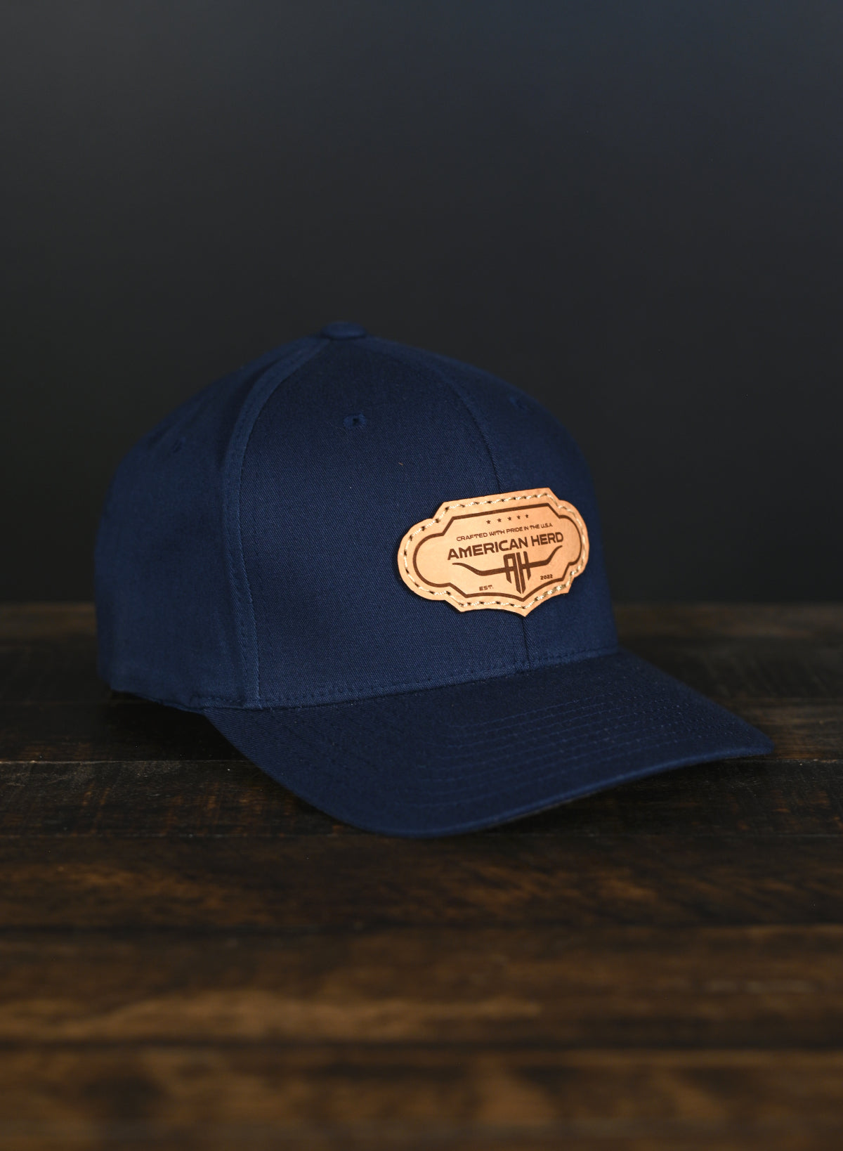 HERITAGE LEATHER PATCH HAT