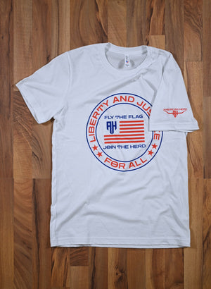 FLY THE FLAG TEE - WHITE